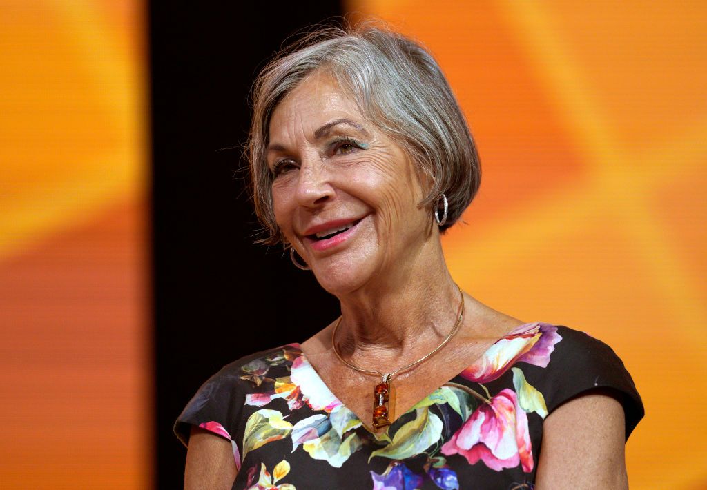 FAYETTEVILLE, AR - JUNE 1: Alice Walton, daughter of Walmart founder Sam Walton, waits onstage during the annual Walmart shareholders meeting event on June 1, 2018 in Fayetteville, Arkansas. The shareholders week brings thousands of shareholders and associates from around the world to meet at the company's global headquarters. (Photo by Rick T. Wilking/Getty Images)