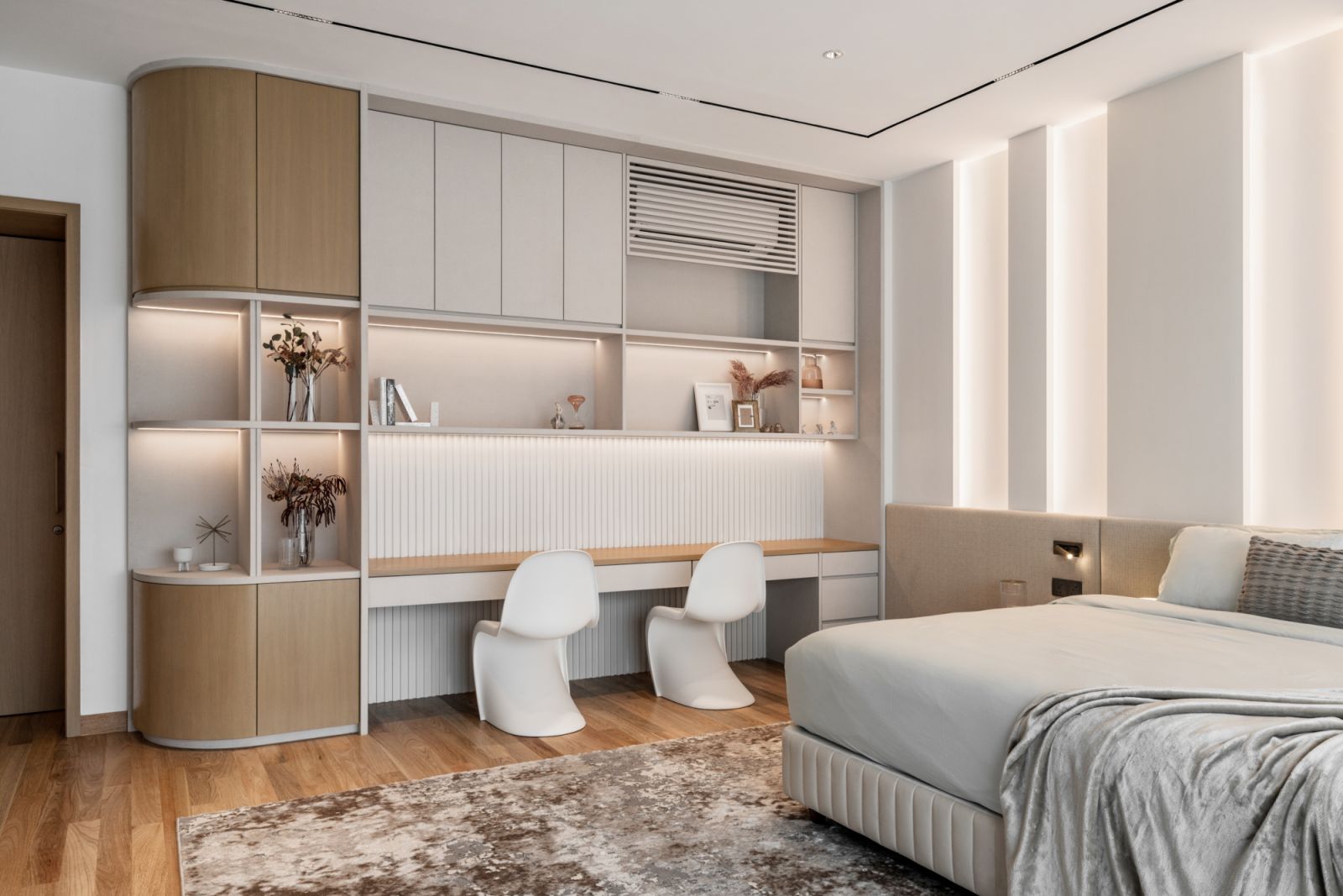 Soothing bedroom