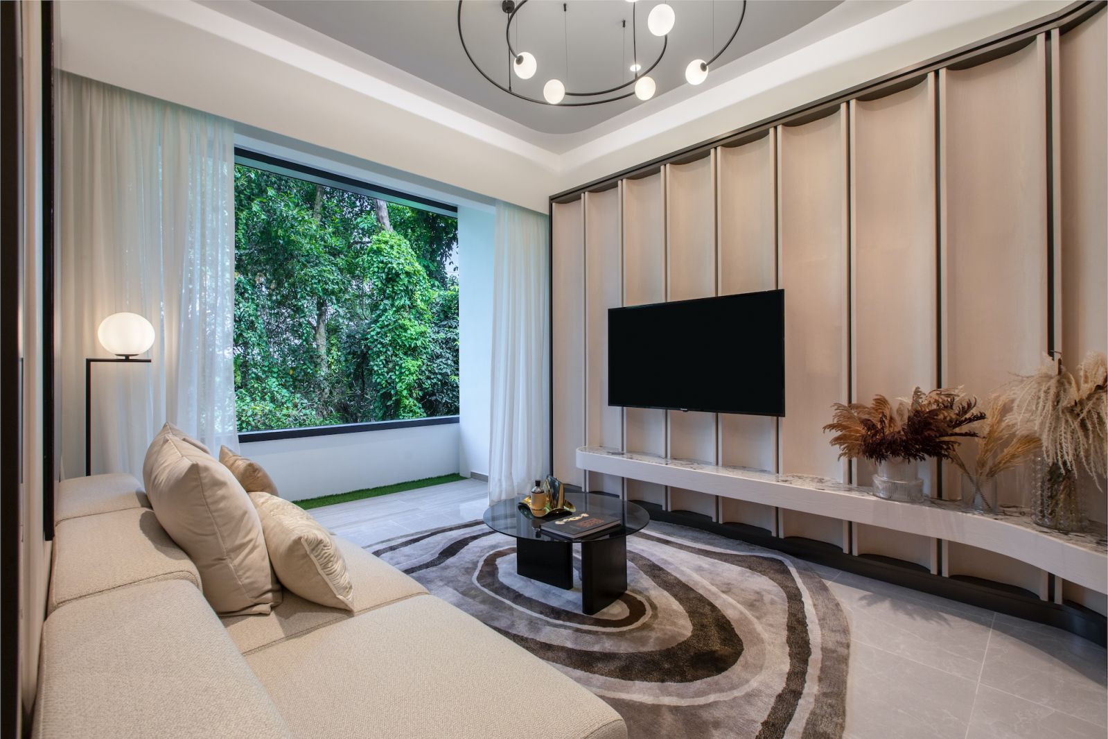 2-bedroom unit - living