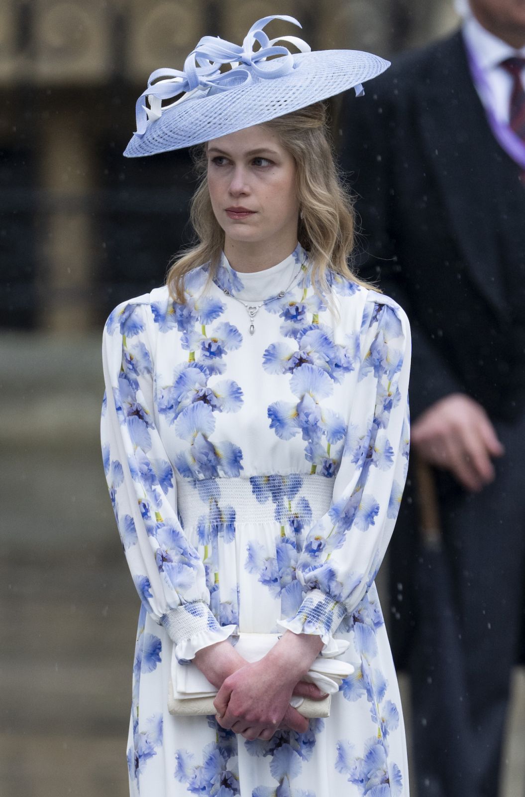 LONDON, ENGLAND - MAY 6: Lady Louise Windsor at Westminster Abbey during the Coronation of King Charles III and Queen Camilla on May 6, 2023 in London, England. The Coronation of Charles III and his wife, Camilla, as King and Queen of the United Kingdom of Great Britain and Northern Ireland, and the other Commonwealth realms takes place at Westminster Abbey today. Charles acceded to the throne on 8 September 2022, upon the death of his mother, Elizabeth II. (Photo by Mark Cuthbert/UK Press via Getty Images)