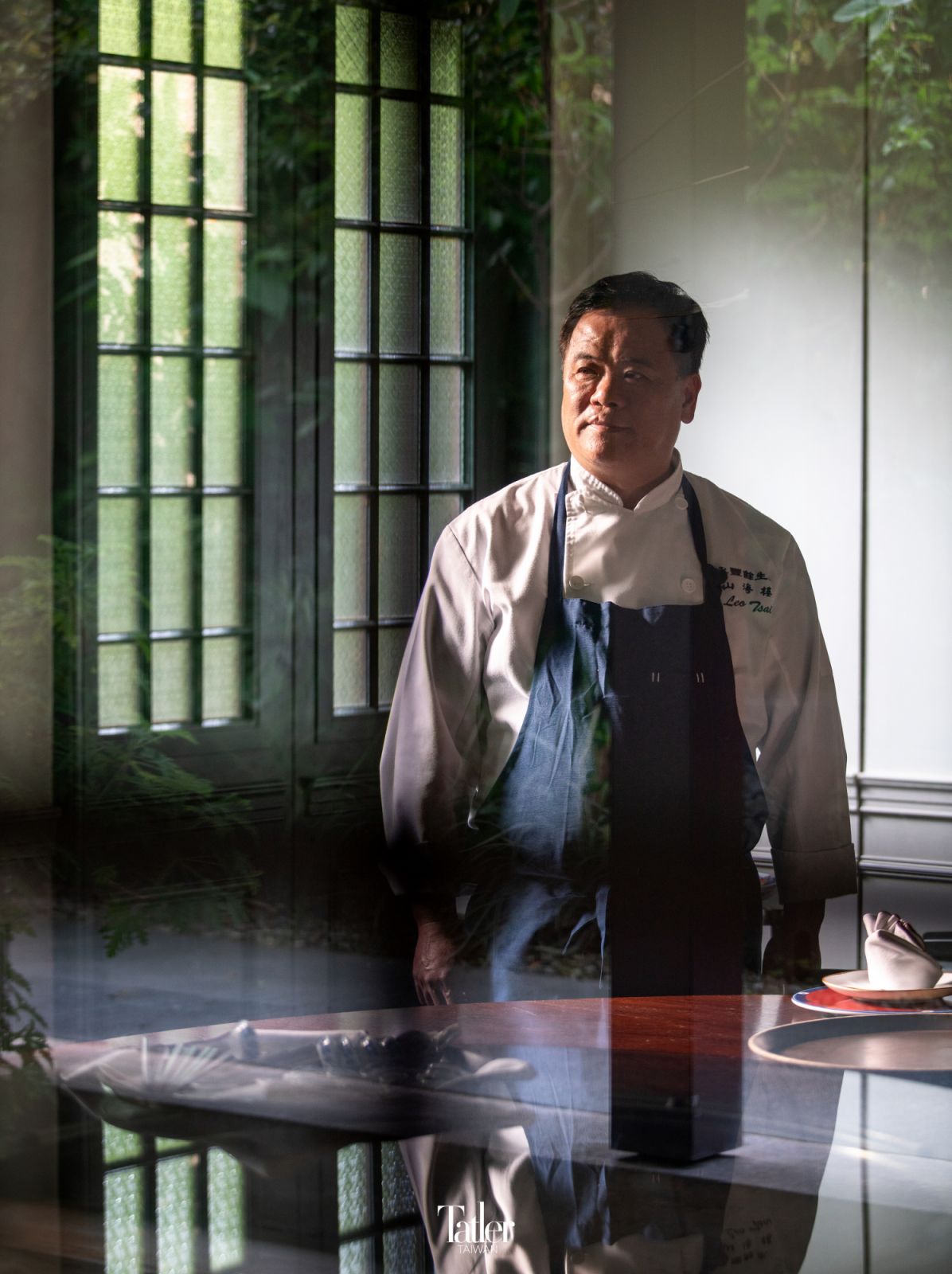 山海樓行政主廚蔡瑞郎,認為餐廳的永續除了綠色食材更要講究人才培育。Photography:Thomas K.
