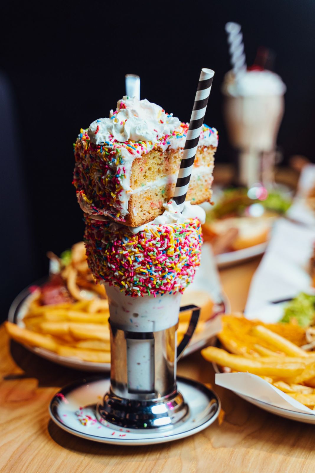 The CakeShake is one of Black Tap’s most well-known CrazyShakes