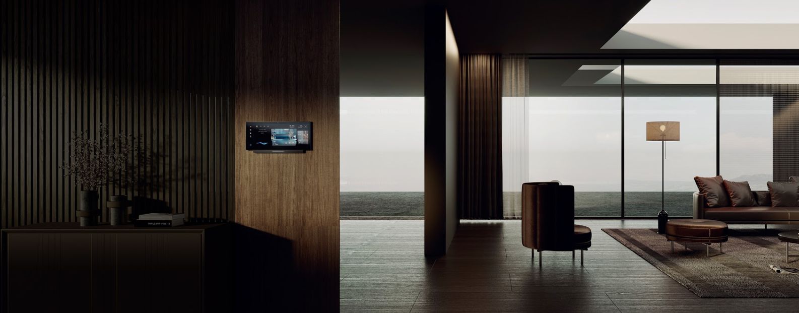 The home control panel