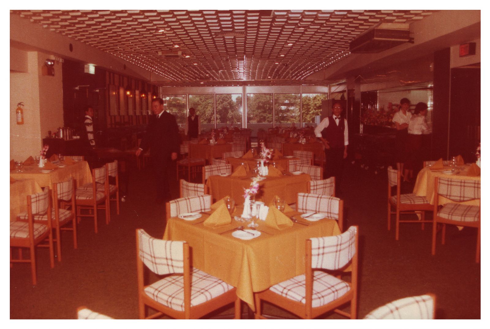 Shashlik's interior in 1986
