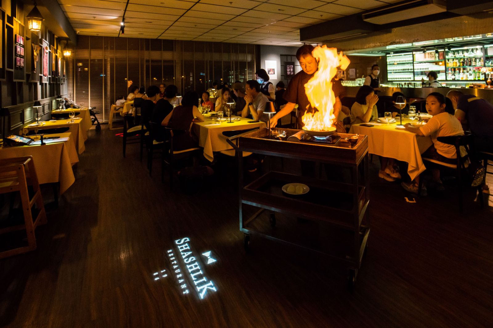 Shashlik's interior today