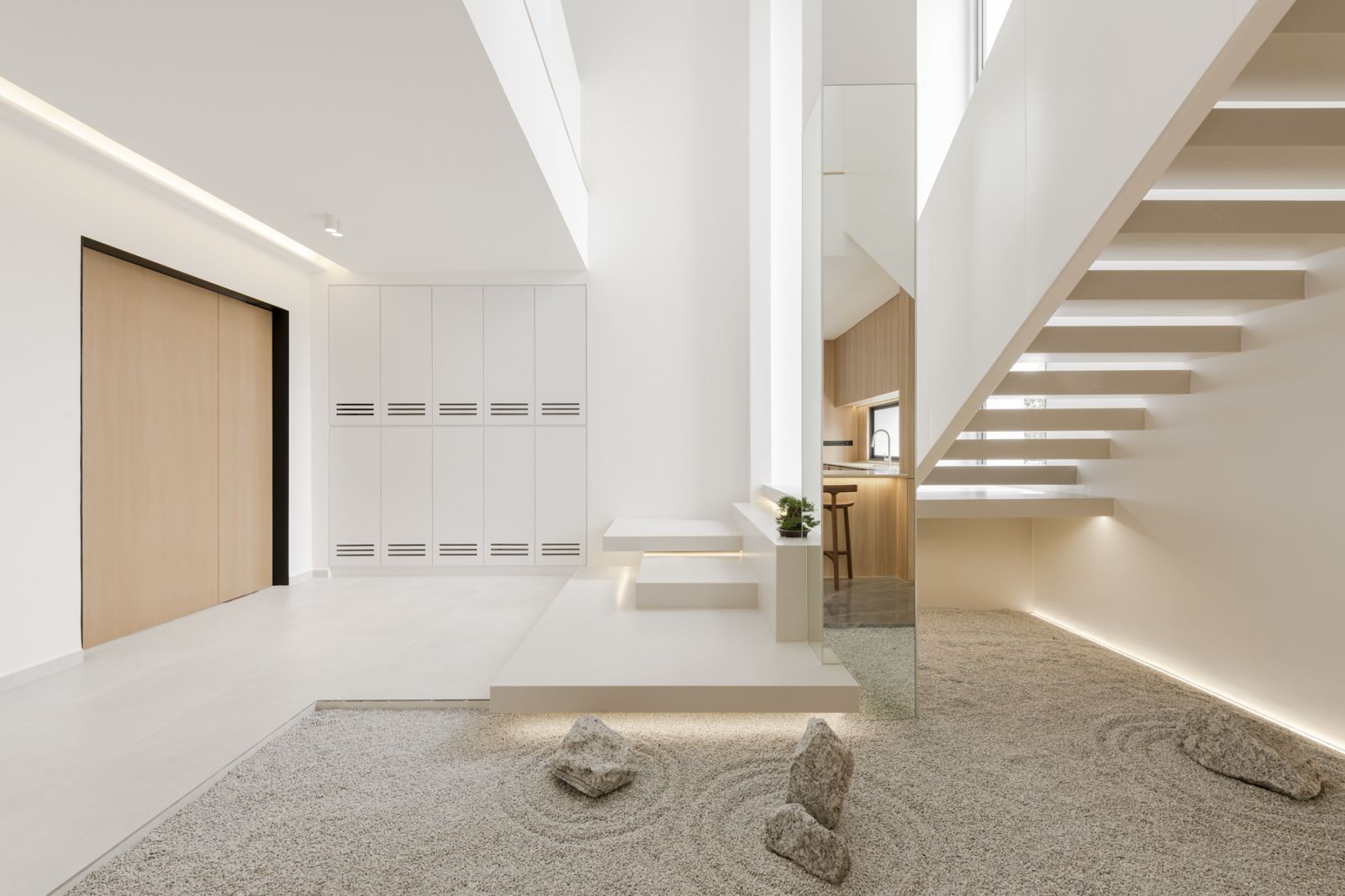The entryway