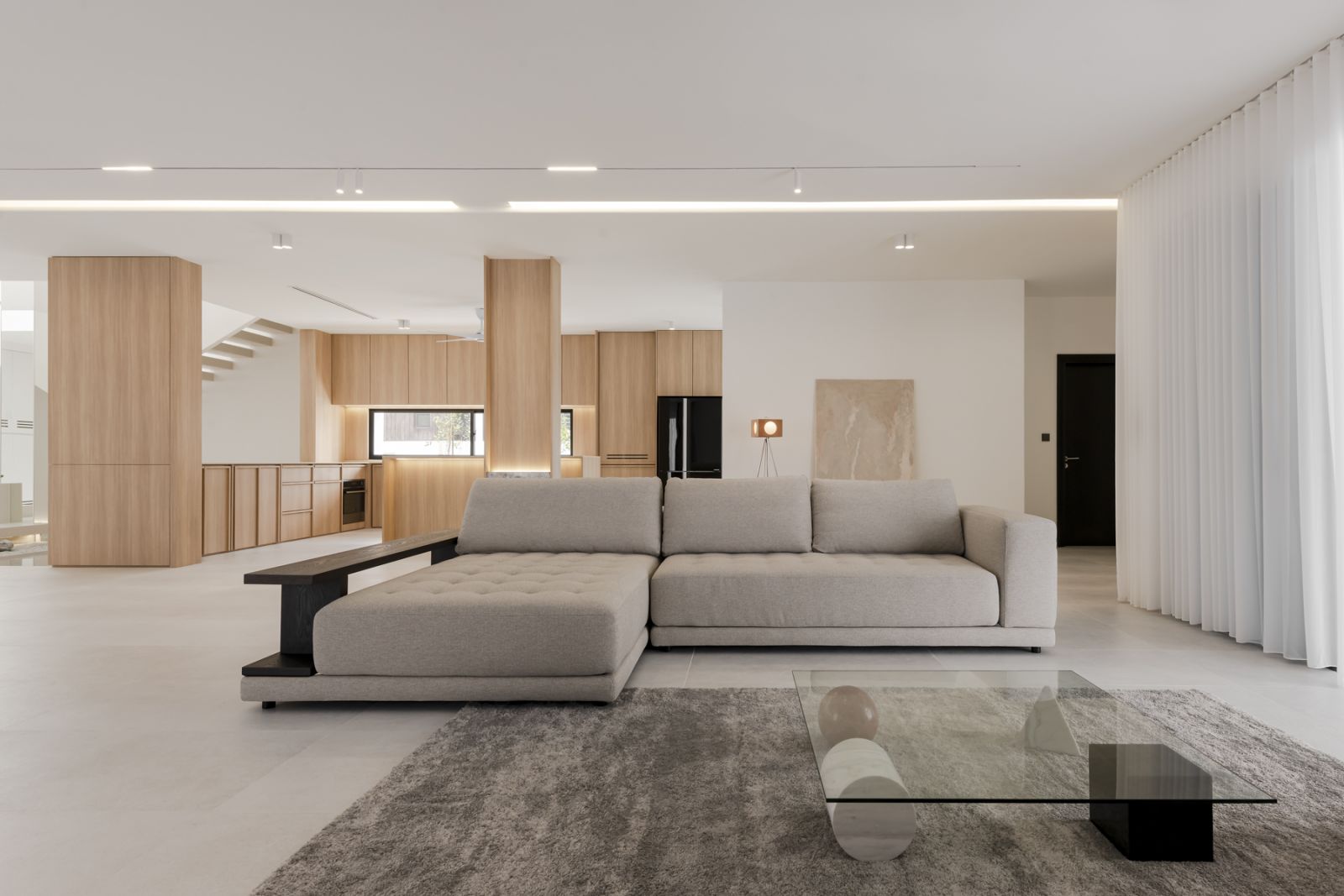 The living room