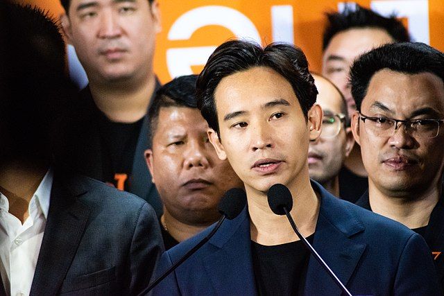 Pita Limjaroenrat, the leader of Thailand's second-largest opposition party Move Forward, is the most likely candidate to be Thailand's next prime minister (Photo: Sirakorn Lamyai)