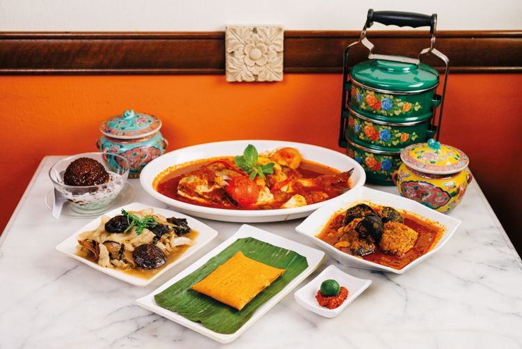 Dishes at Guan Hoe Soon