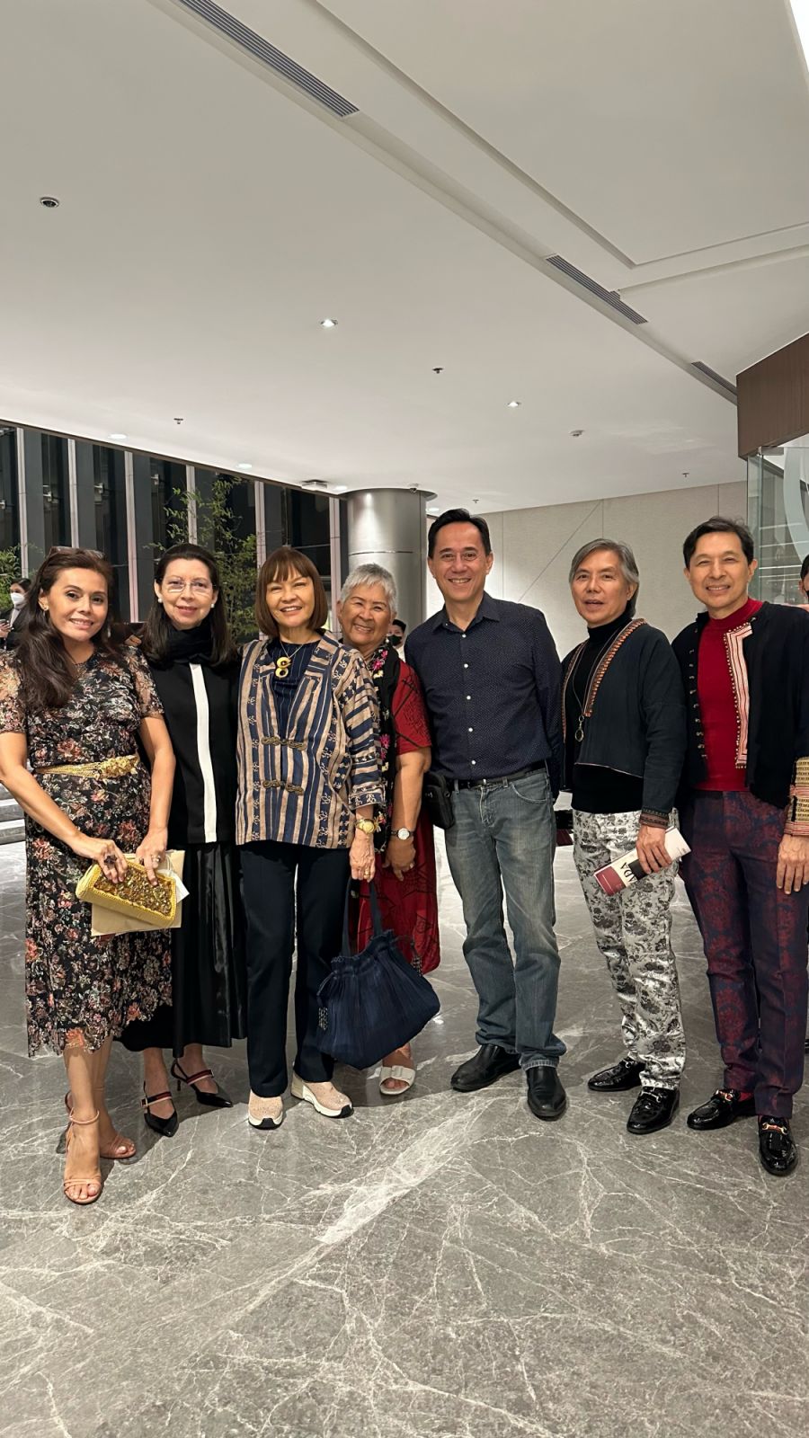Ella Puyat, Marylee Mendoza, Tats Manahan, Emy Deveyra, Audie Gemora, Chito Vijandre, Ricky Toledo (Photo: Ella Puyat)
