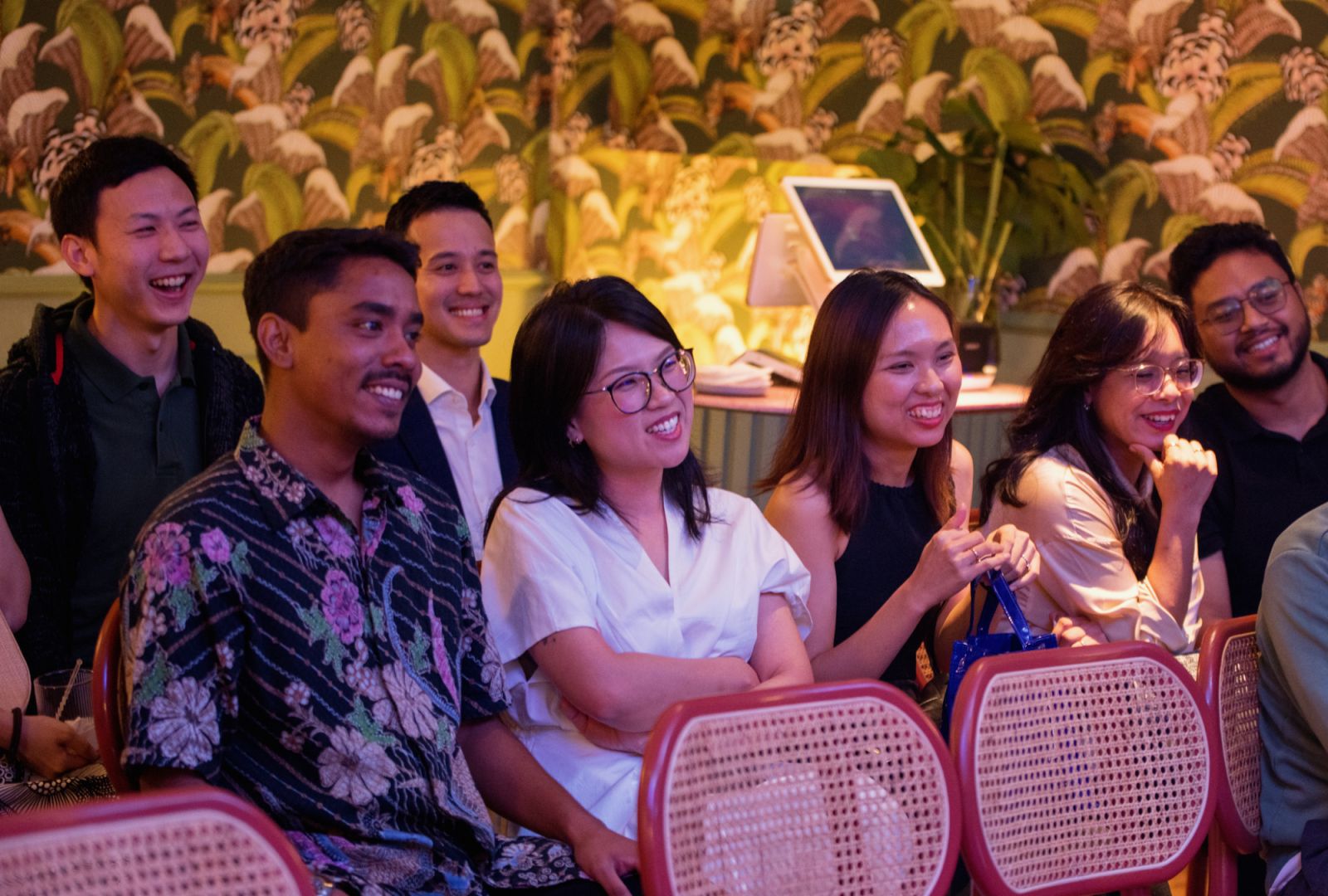 Guests listening to the discussion