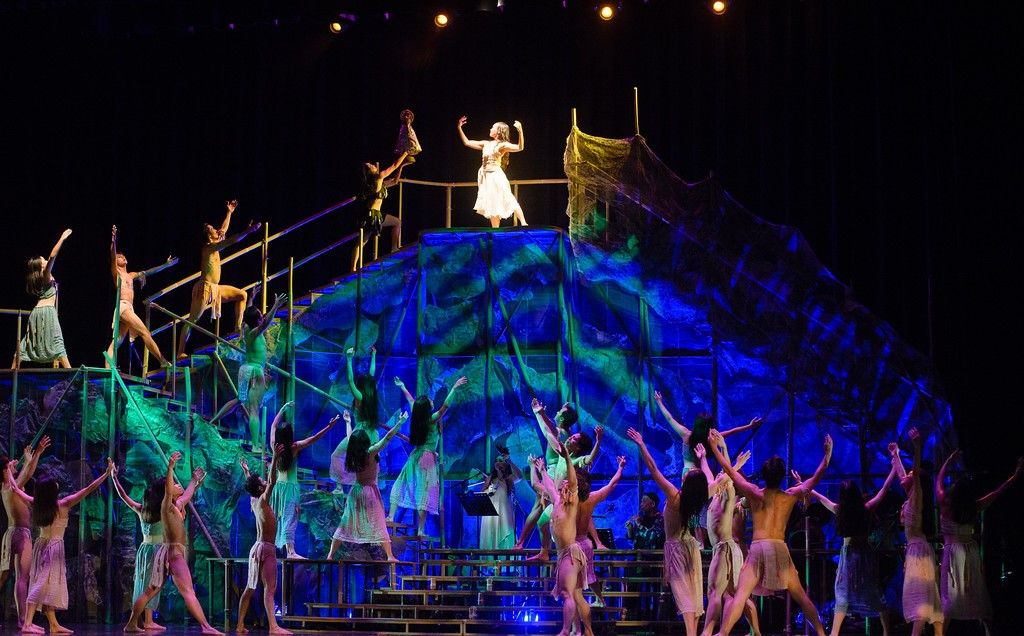 Artists of ARDP in Agnes Locsin’s Encantada (Photo: Jaypee Maristaza)
