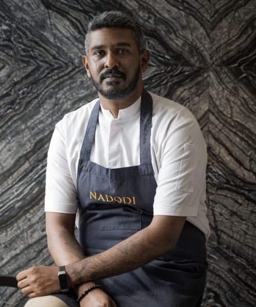 Sugeen Poovandran is one of the three leads in the kitchen at Nadodi (Photo: Courtesy of Nadodi)