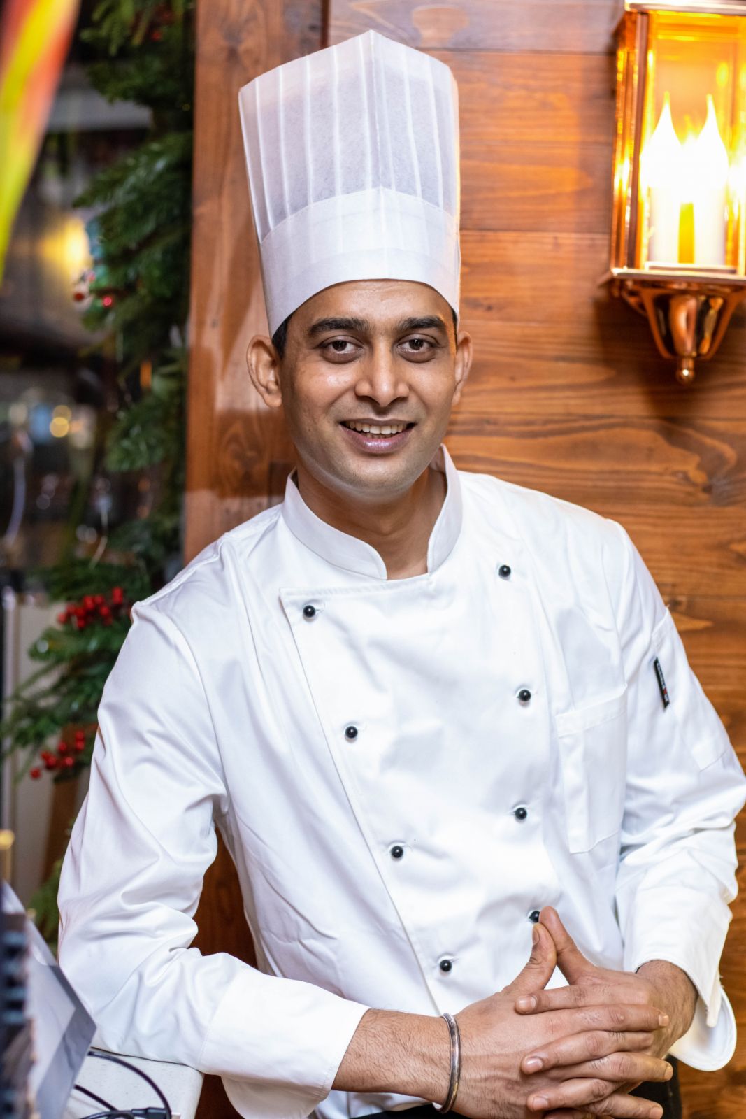 Faruk Atiyar Tarafdar heads the kitchen at Frangipaani (Photo: Courtesy of Frangipaani)