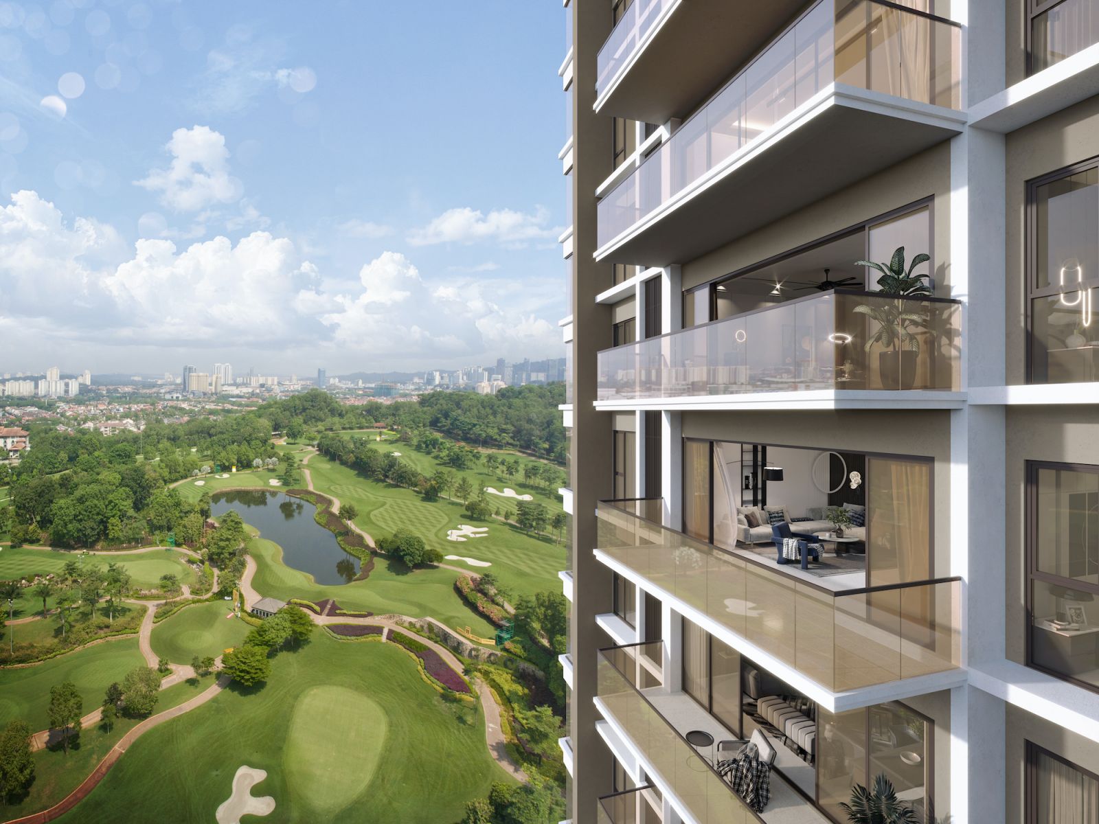 Units offer enviable views