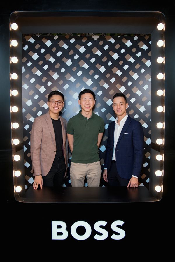 Melvin Poh, Warren Chan and King Quah