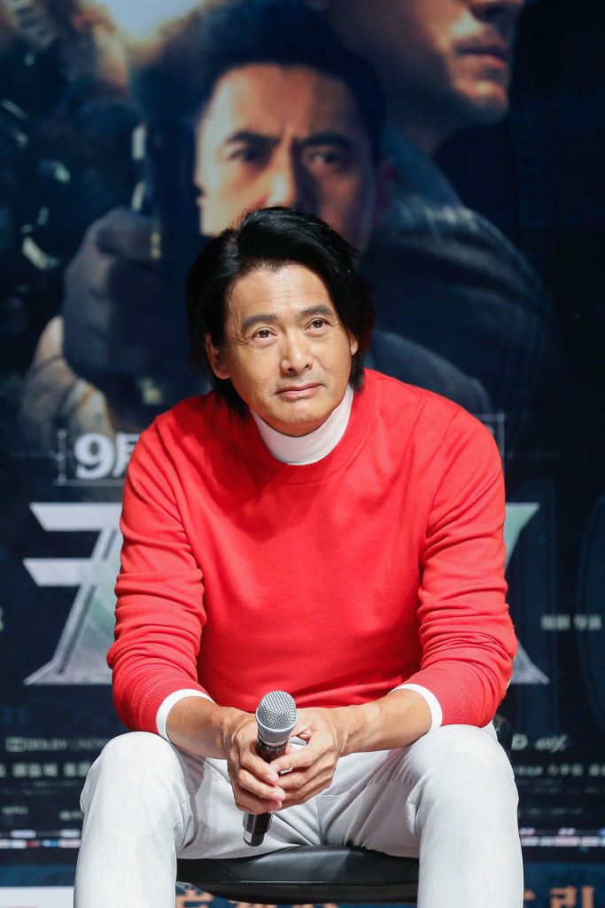 BEIJING, CHINA - SEPTEMBER 19: Actor Chow Yun-fat promotes film 'Project Gutenberg' at Beijing Film Academy on September 19, 2018 in Beijing, China. (Photo by Visual China Group via Getty Images/Visual China Group via Getty Images)