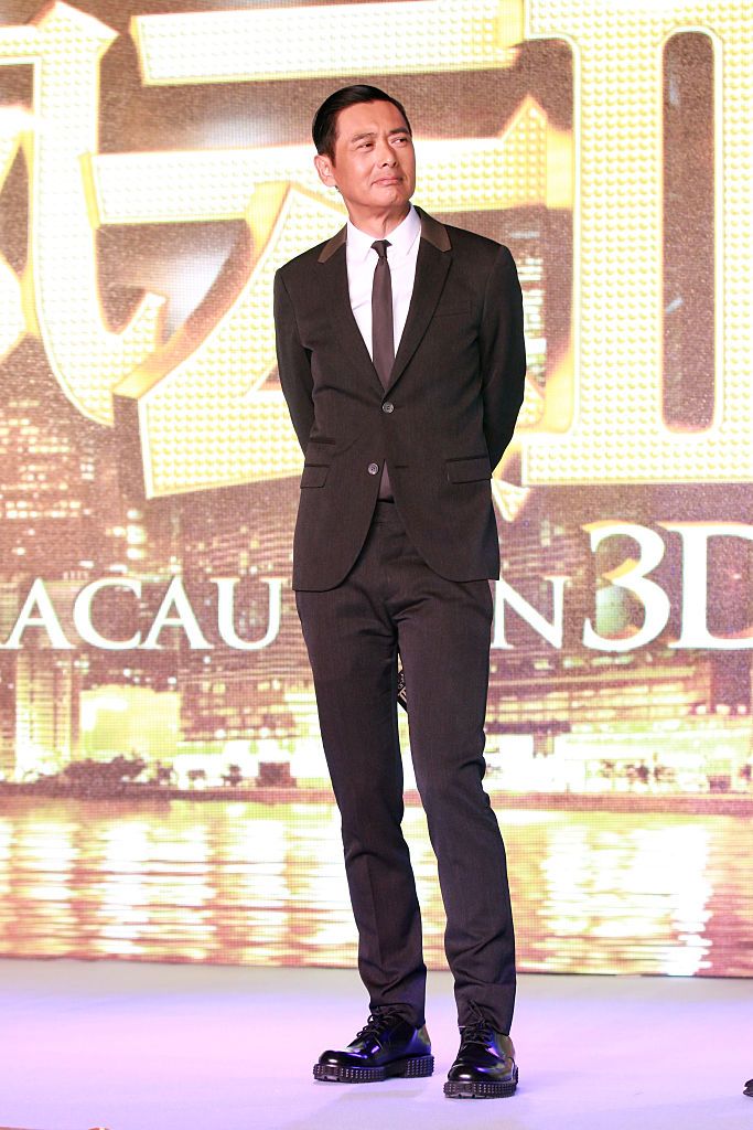 BEIJING, CHINA - DECEMBER 14: (CHINA OUT) Actor Chow Yun-Fat attends "From Vegas To Macau" press conference at Marriott Hotel on December 14, 2015 in Beijing, China. (Photo by Visual China Group via Getty Images/Visual China Group via Getty Images)