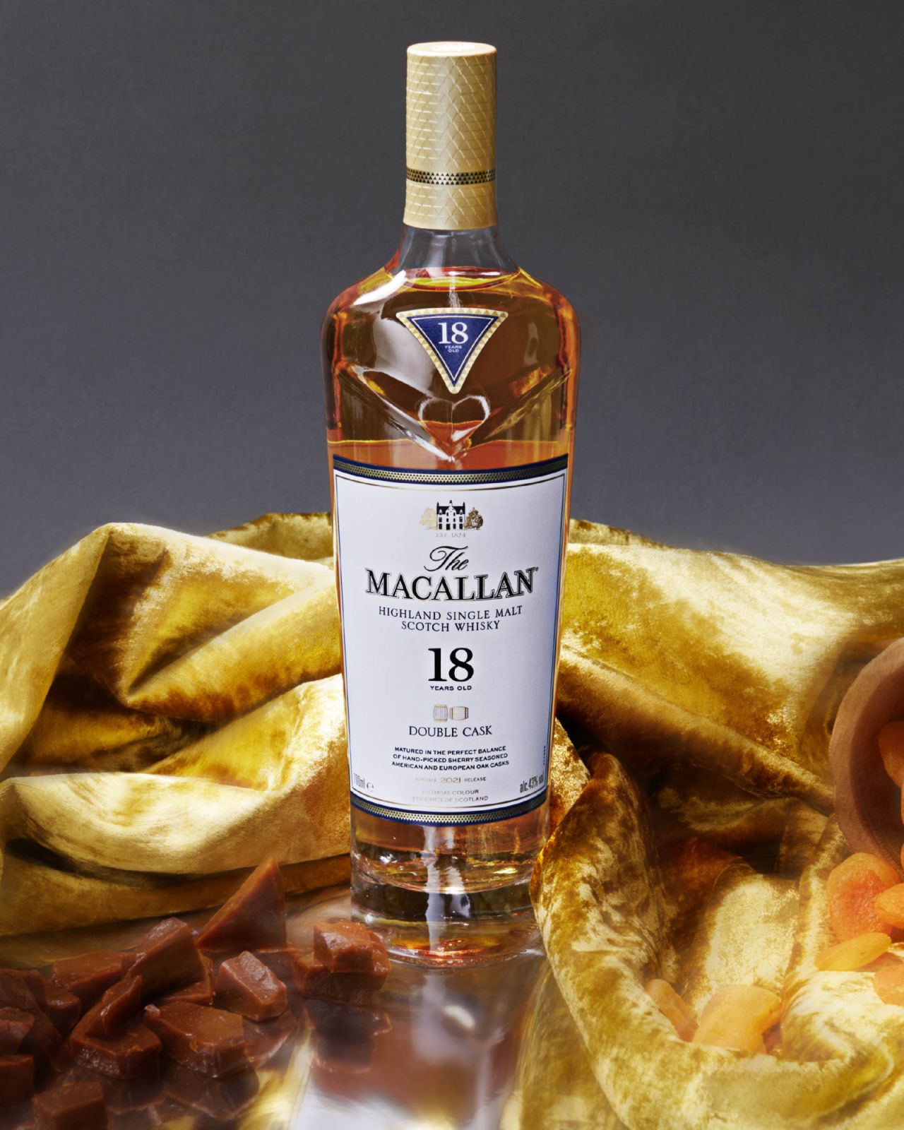 The Macallan Double Cask 18 years old, photographed by Erik Madigan Heck