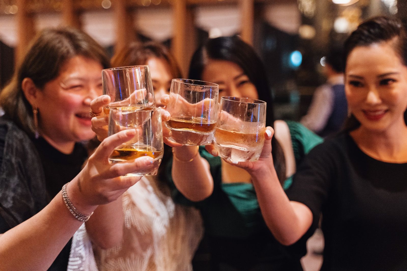 Inside the Johnnie Walker Blue Label and Front & Female private dinner