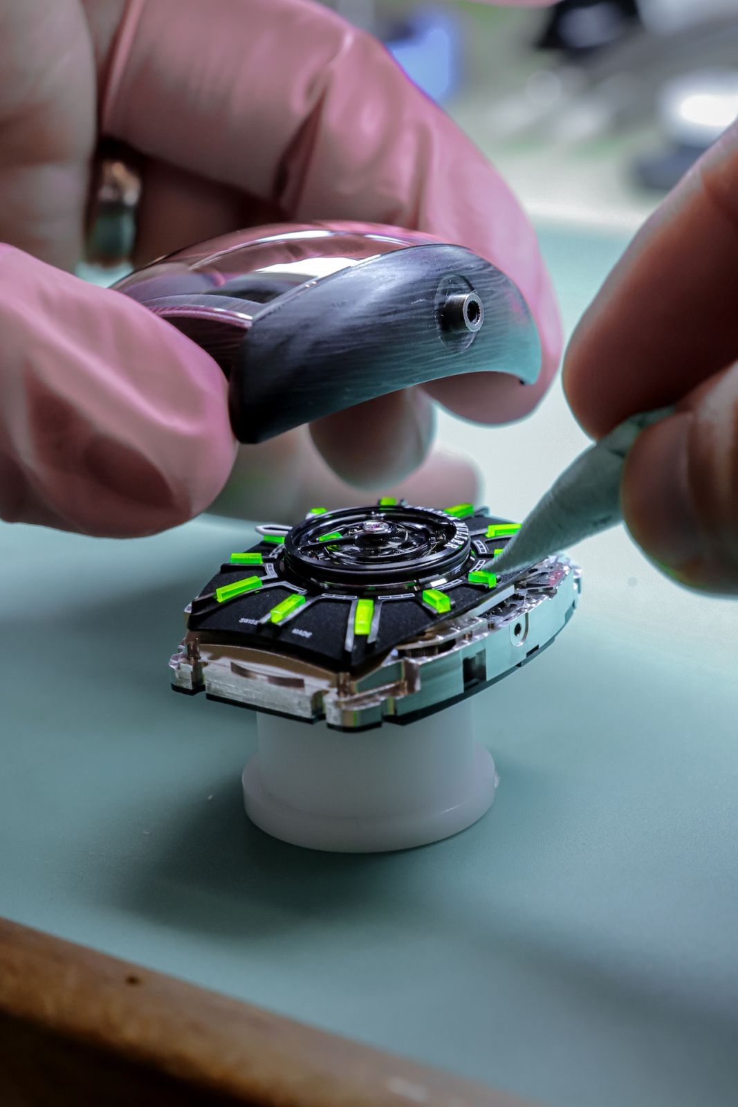 Assembling Franck Muller Grand Central Tourbillon Flash CX 36