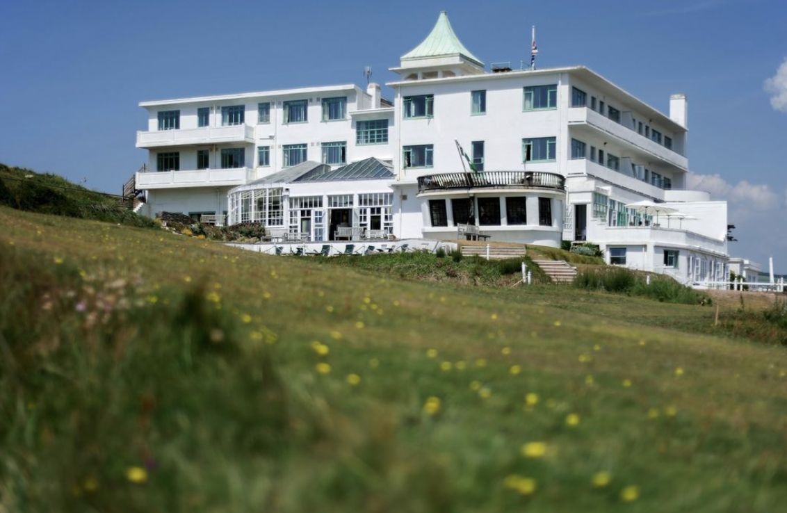 Burgh Island Hotel, Devon, United Kingdom (Photo:  @burghislandhotel/ Instagram)