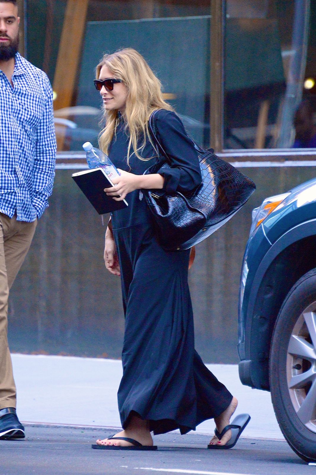 NEW YORK, NY - JULY 18: Ashley Olsen seen out and about in Manhattan on July 18, 2018 in New York City. (Photo by Robert Kamau/GC Images)