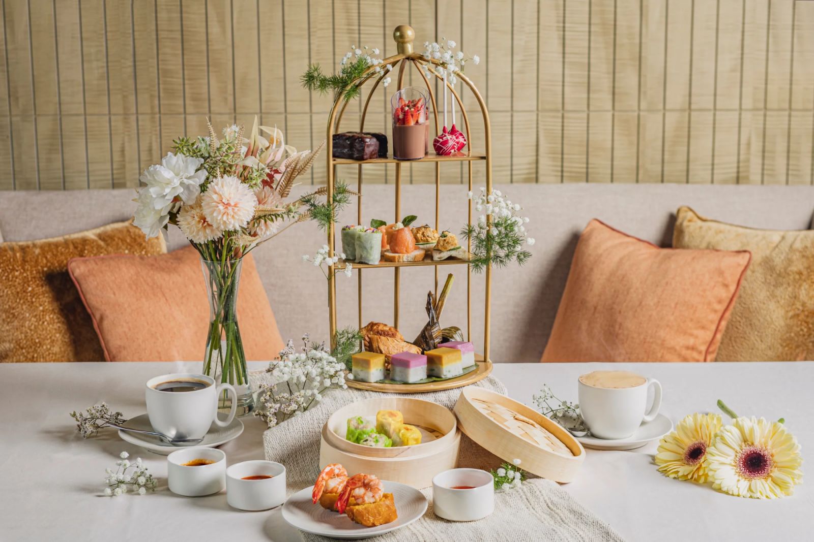 Pavilion Hotel Kuala Lumpur afternoon tea at The Courtyard