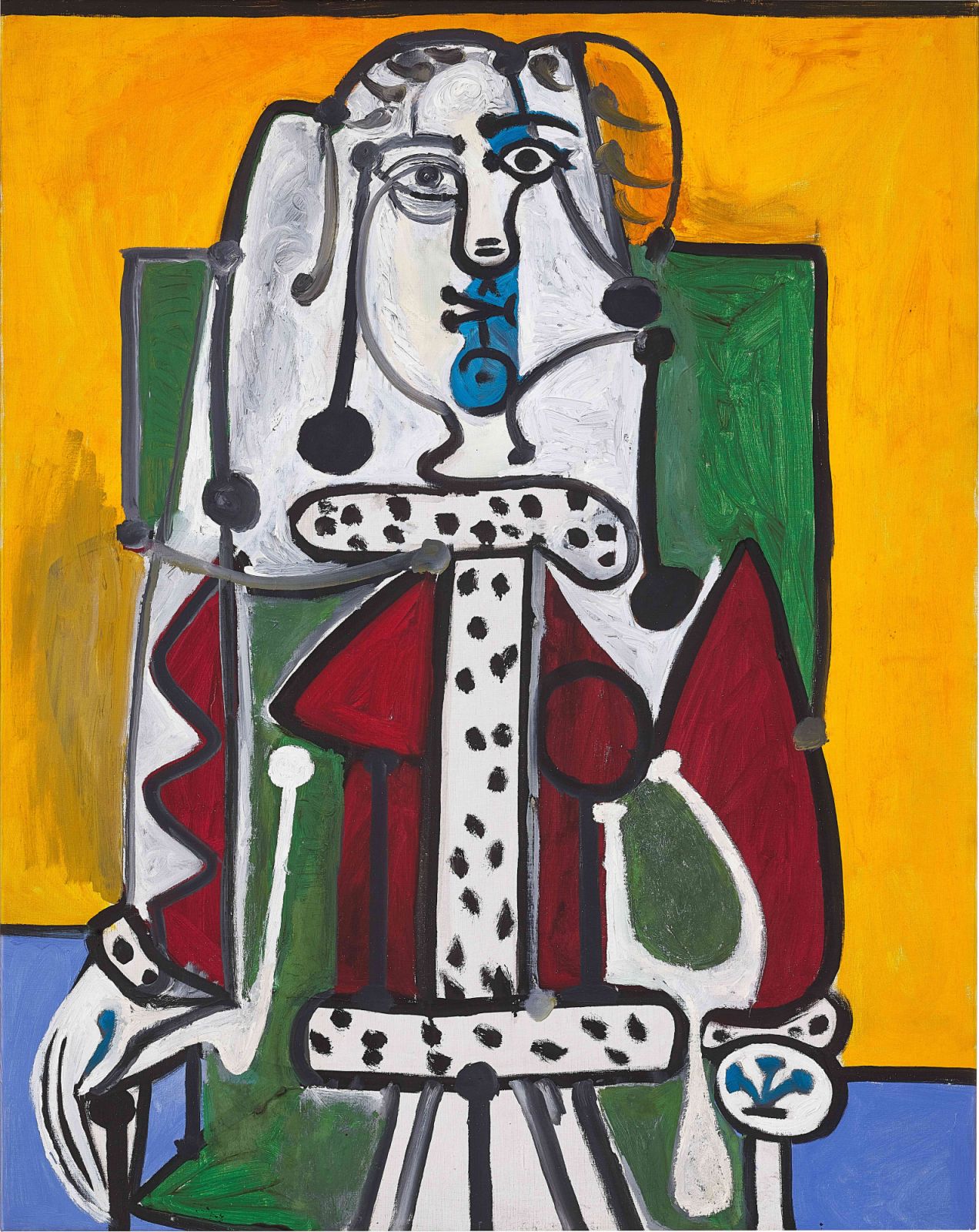 Picasso's Femme Dans Un Fauteuil (1948) (Photo: courtesy Sotheby's)