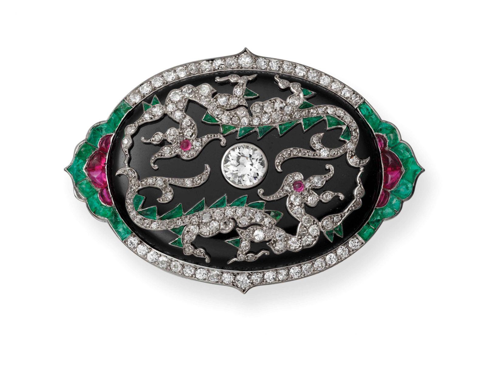 A Cartier brooch