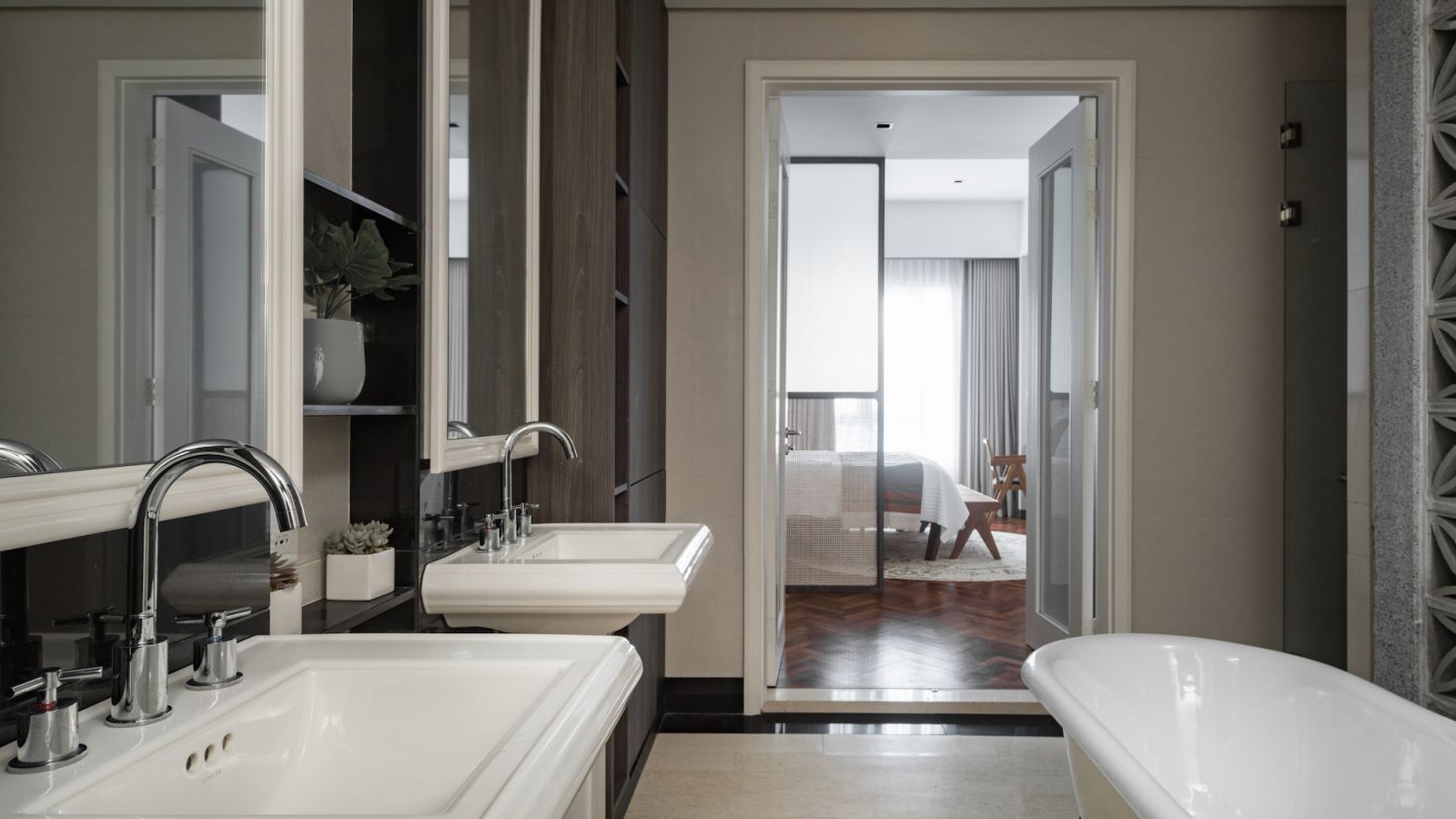 Master bathroom