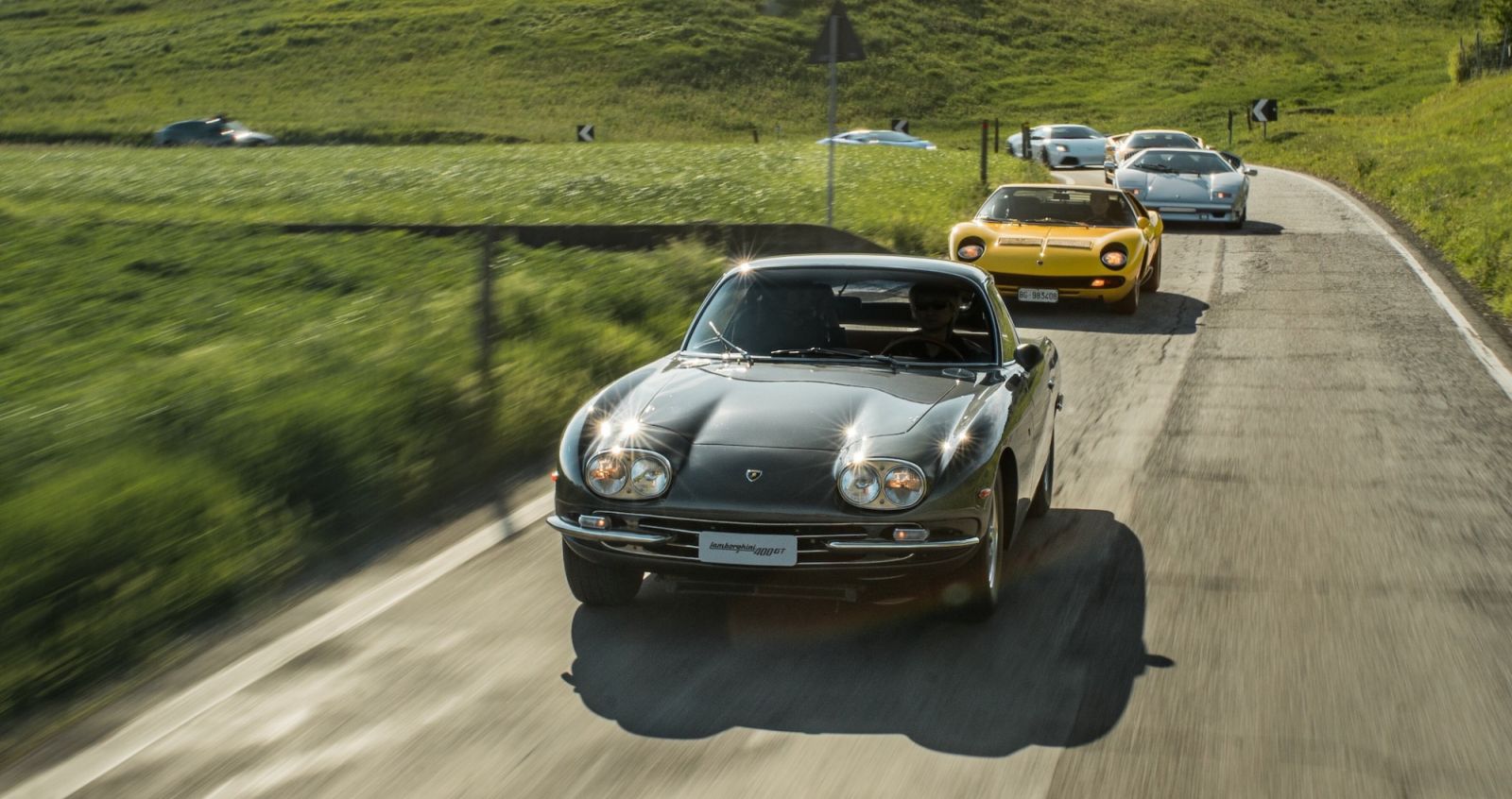 Lamborghini's 60th anniversary in Italy