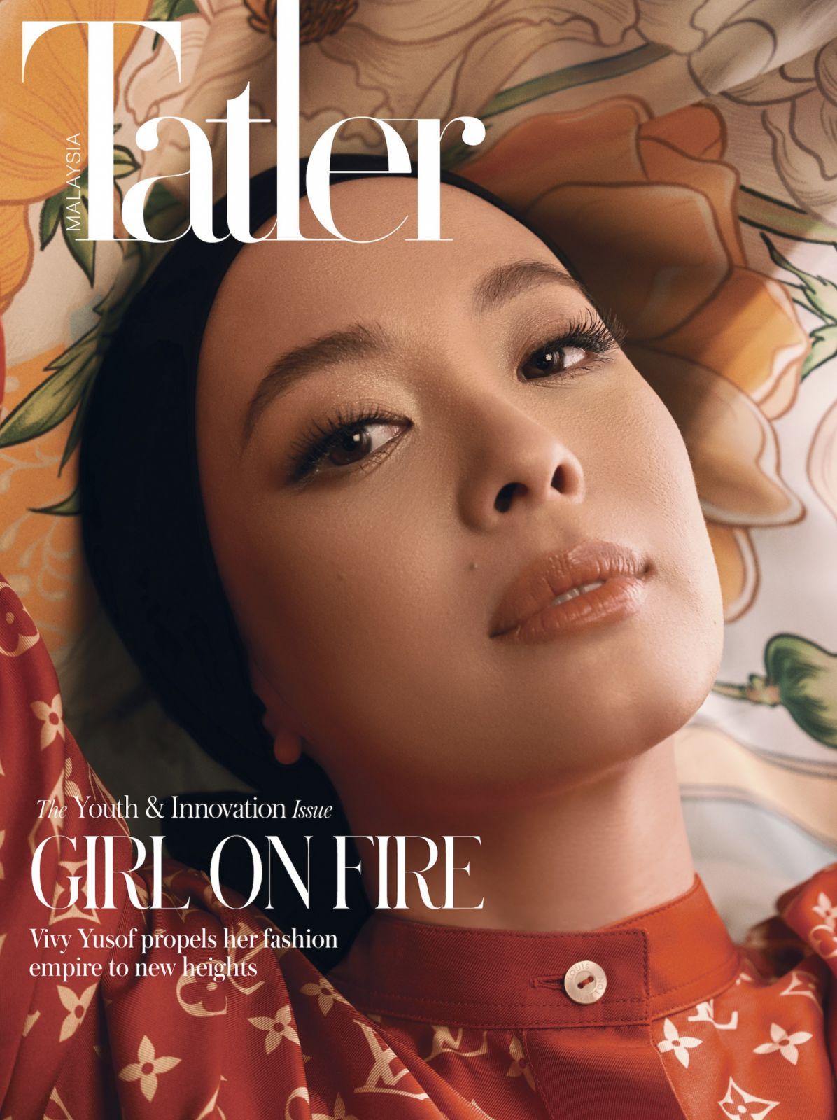 Datin Vivy Yusof on the cover of Tatler Malaysia's June 2023 issue