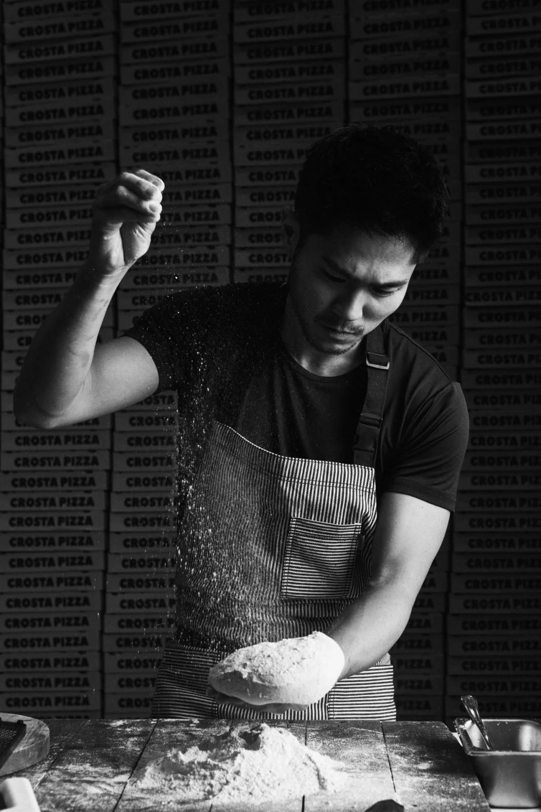 Photo: Chef Yuichi Ito of Crosta Pizzeria