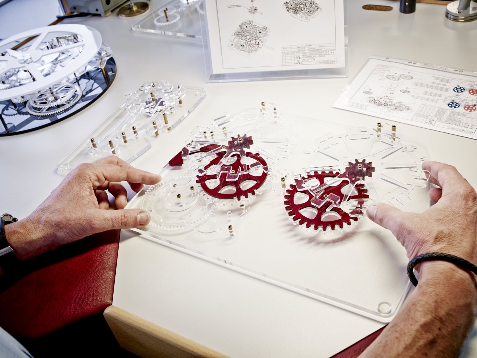 Richard Mille製錶工廠內，擁有獨立的機芯設計部門。（Photo：Richard Mille）