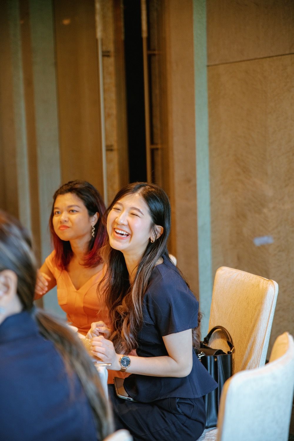 Khairun Nisa Zabidi and Hannah Tan