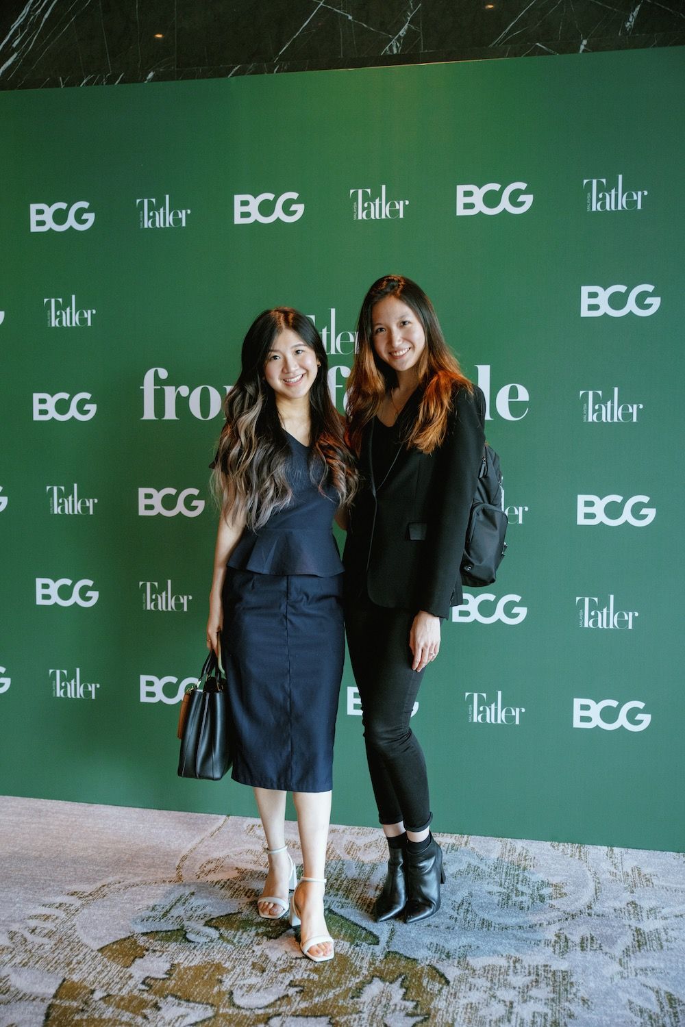 Hannah Tan and Alya Aisyah Fadil