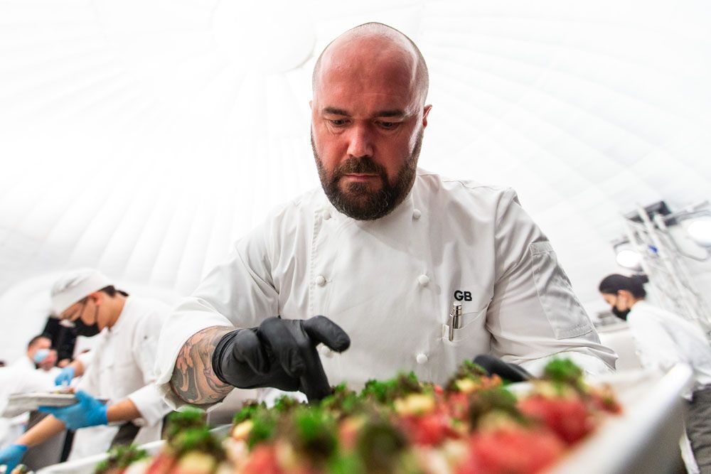 Greg Bess, the executive chef of Spago