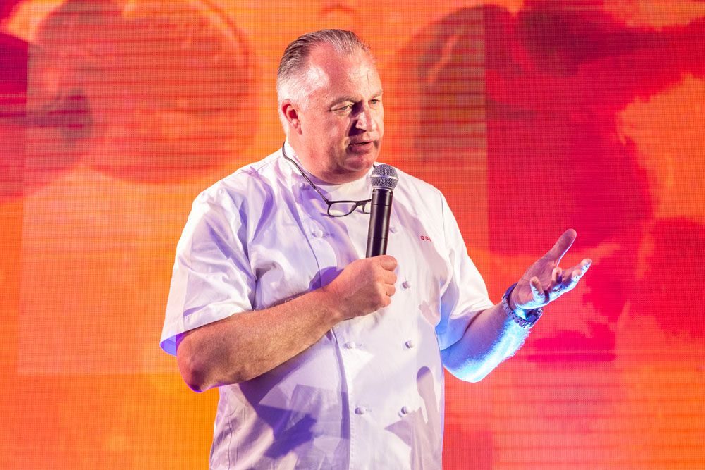 Chef Stephan Stiller of three-Michelin-starred Taian Table