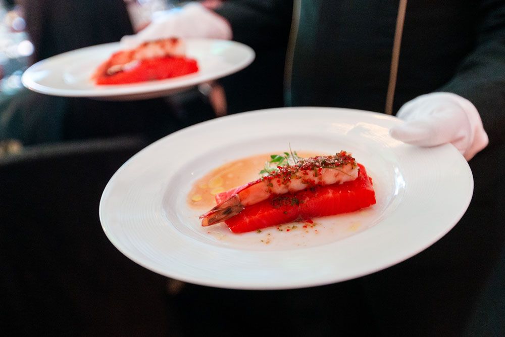 Confit ocean trout