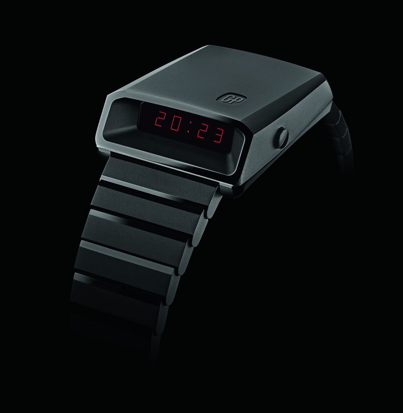 Girard-Perregaux and Saint Laurent Casquette digital watch