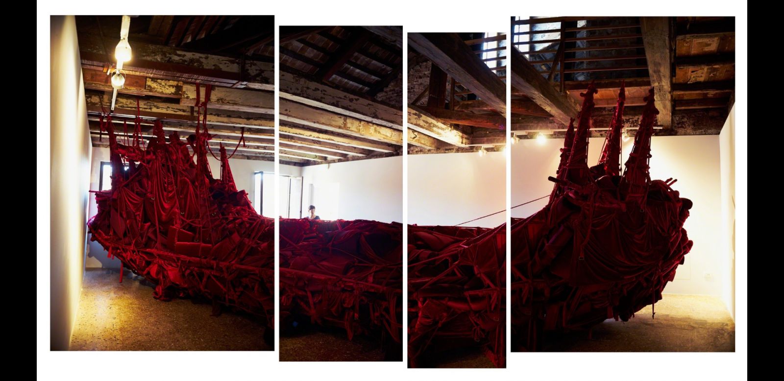 Shoal Installation at the 2015 Venice Biennale (Photo: Artsy.net)
