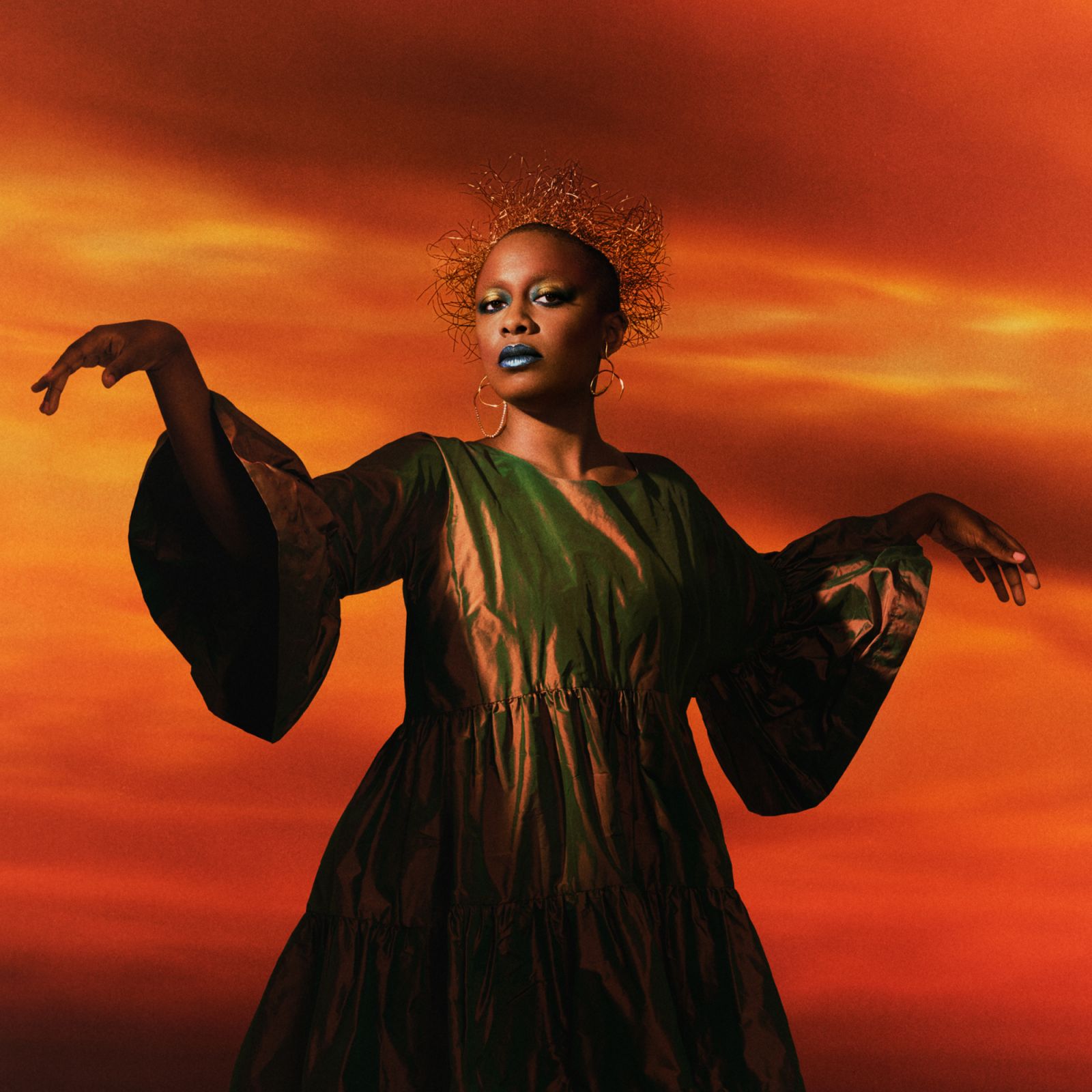 Photoshoot for the album cover of Mélusine (Photo: courtesy of Cécile McLorin Salvant)