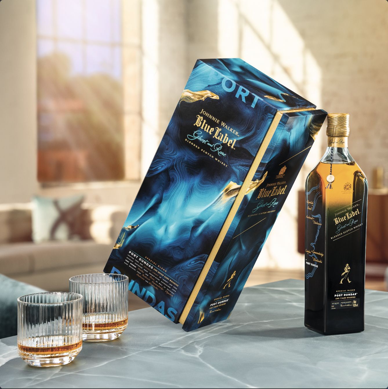 Johnnie Walker Ghost and Rare