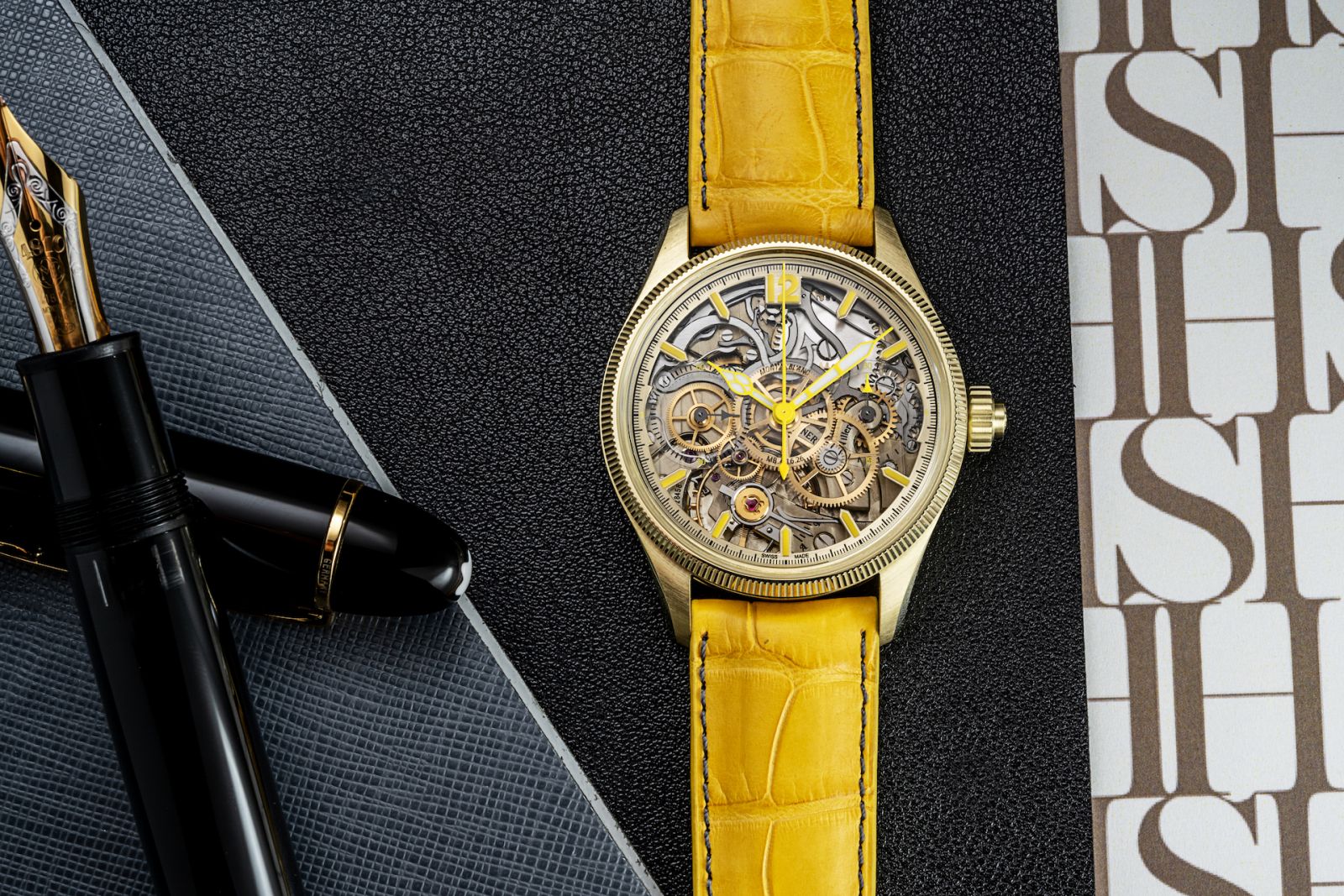 Montblanc 1858 The Unveiled Secret Minerva Monopusher Chronograph SHH Editions