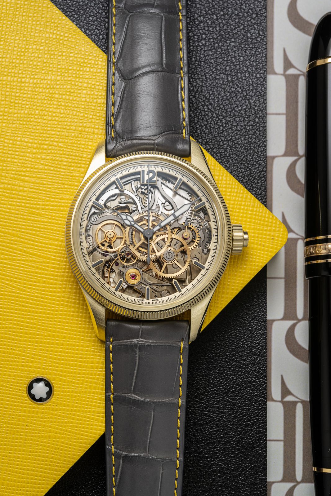 Montblanc 1858 The Unveiled Secret Minerva Monopusher Chronograph SHH Editions
