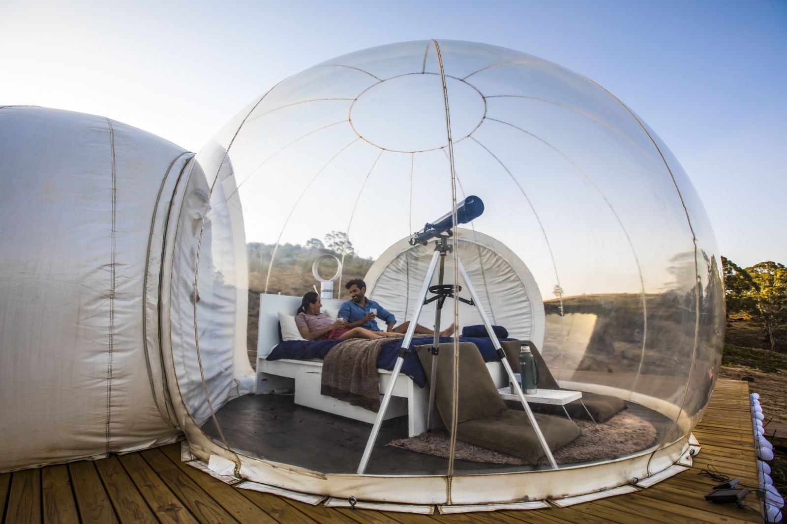 Bubbletree Australia is located in the heart of Capertee Valley (Photo: Destination NSW)