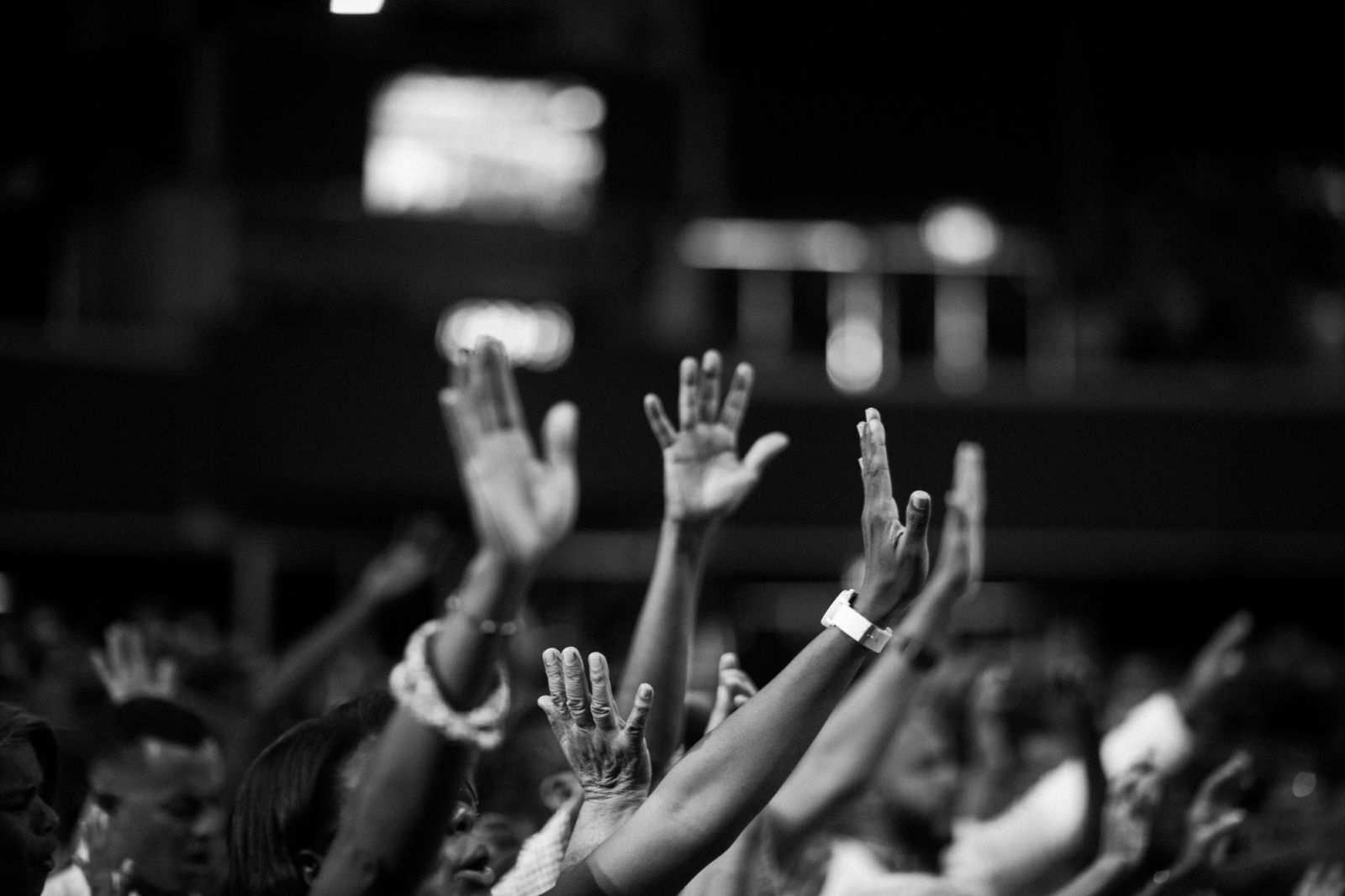 Several people raising their hands (Photo: Luis Quintero / Pexels)