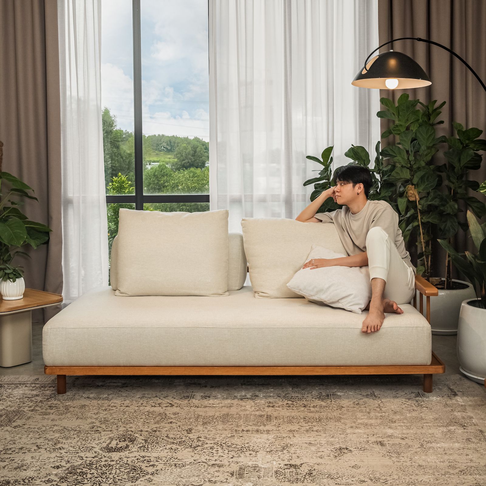 Kayu chaise by Fuku Studio
