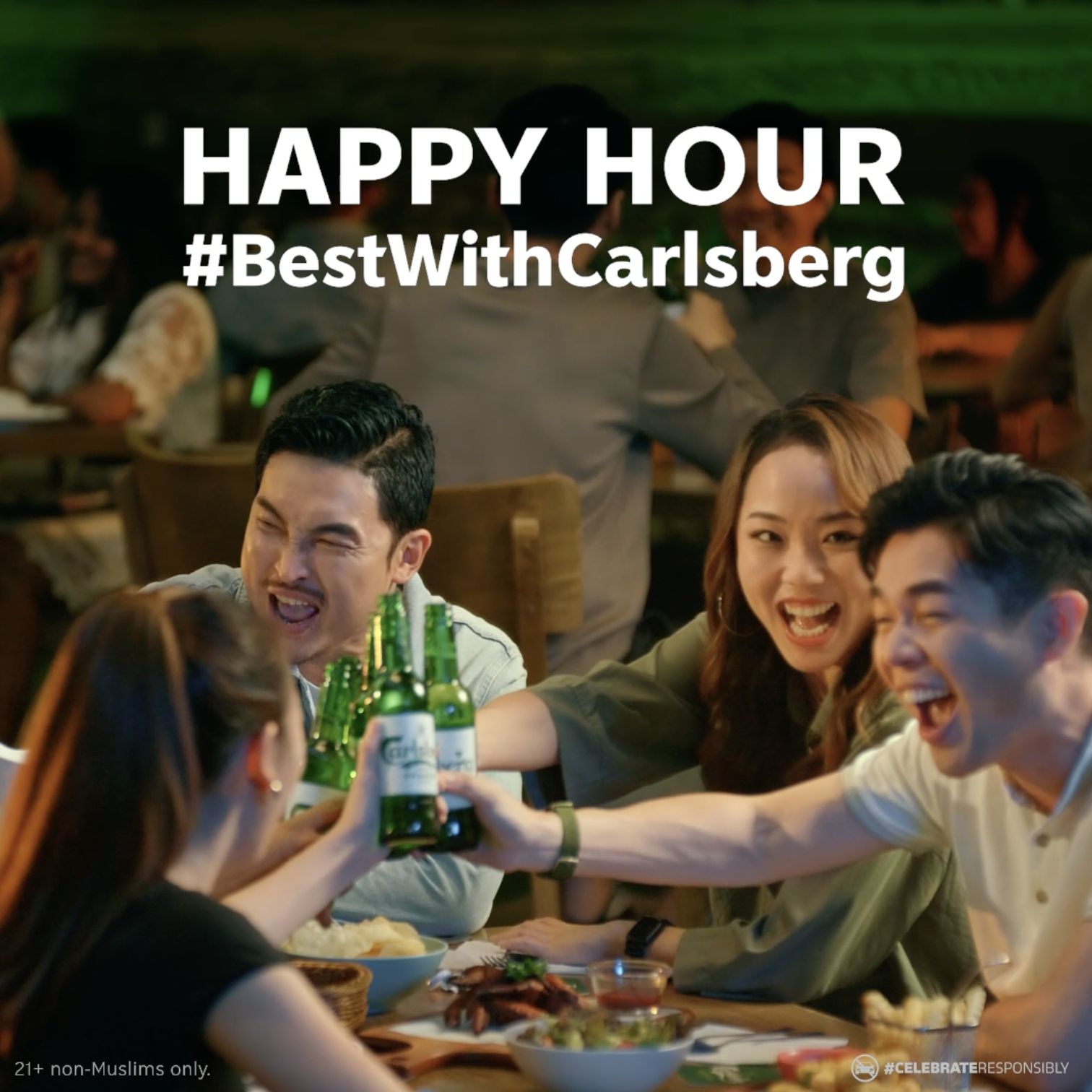 Happy hours made #BestWithCarlsberg